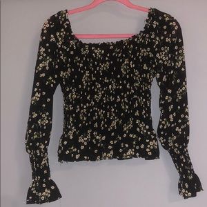 Floral crop top